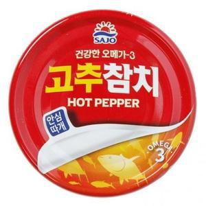 [XBH821K6_47]맛의 미소 고추참치 150g 사조 식품