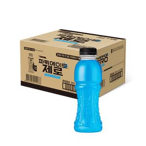 파워에이드 제로 무라벨 355ml, 20개