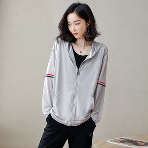 무천도사 여성 여름 라이딩 숏기장 비치 아이스 후드 래시가드
