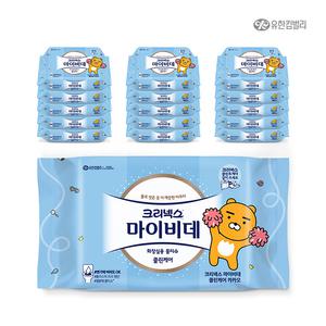 크리넥스 마이비데 클린케어 카카오 리필 40매x16팩