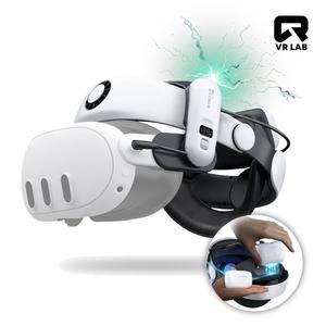 VR연구소 메타퀘스트3/3S S3PRO 피콜로 배터리 스트랩 헤일로 오큘러스 악세사리 BOBOVR
