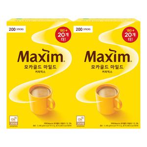 맥심 모카골드 마일드 400T(180T+20T 2개) 넌팩