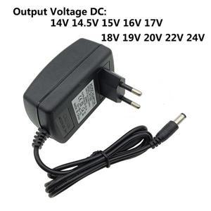 범용 AC 어댑터, 14V 15V 16V 24 볼트 DC 전원 공급 장치, 17V 18V 20V 22V, V 2A 19V 1A 1.5A 스위칭 5.5x