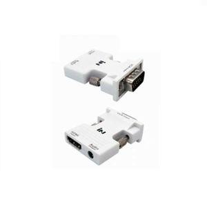 HDMI 입력 to VGA 출력 미니 화이트 변환 RGB