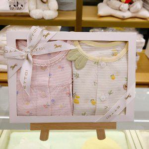 [에뜨와](대전신세계)25년 S/S 신상품 (출산,신생아,백일,돌선물세트) 줄리7부내의 레니7부내의 2종세트