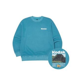 맨투맨티 RQJ K4123RFS18MNT 씨너리 피그먼트 맨투맨 MINT GREEN