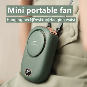 휴대용 충전식 블레이드리스 터보 초저소음 학생 휴대용 선풍기 야외 스포츠 여행 미니 소형 선풍기