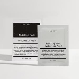 원씽 모델링팩 (20g x7ea) 고순도 히알루론산 맑은피부 수분충전