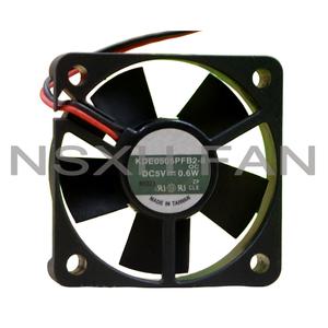 KDE0505PFB2-8 볼 냉각 FAN 2 와이어 5010 DC5V 0.6W 5cm