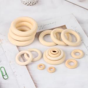 우드링 나무 원목 링 마크라메 드림캐쳐 리스 모빌 DIY 공예 재료 20mm - 40mm