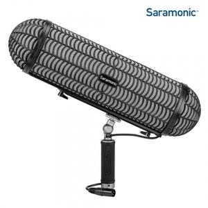 Saramonic 샷건 마이크용 프로페셔널 윈드실드 서스펜션 시스템 VWS