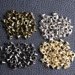 바늘 50Pcs 5mm DIY 인형 벨트 버클에 미니 구멍 단추 금속 버클 스냅 가방 신발 의류 바느질 액세서리
