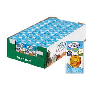 돈시몬 착즙 음료수 당충전 오렌지 주스 125ml 40개