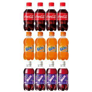 환타오렌지 코카콜라 웰치스포도 300ml 3종세트 12병