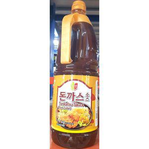 돈까스소스(청우 1.9K) X8음식 요리용 조리용 소스류 양념 간편 가스 가공