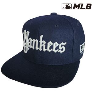 MLB 뉴욕 양키즈 사이즈 조절형 야구 모자 네이비 32CPP3441-1 스냅백
