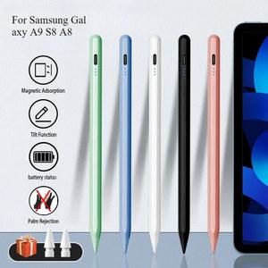 드로잉 패드 태블릿 펜 갤럭시 탭 A9 S9 S8 S7 S7FE S6lite A7 A8 A7lite 용 범용 스타일러스 안드로이드 레노버 터치
