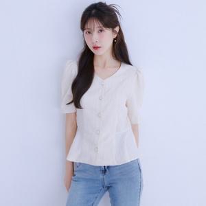 [롯데백화점]로엠 자카드 블라우스(2colors)_RMBLE25RT3