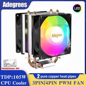 공랭쿨러 CPU 에어 쿨러 PWM 프로세서 쿨링 선풍기 인텔 Intel LGA 1366 1151 1155 1200 1700 2011 AMD AM3