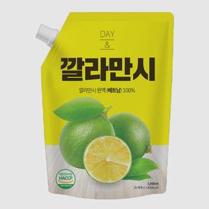 데이앤 깔라만시 원액 1L 1개