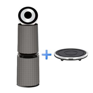 LG전자 퓨리케어 AI+ 360 공기청정기 AS355NSNA M 필터 샌드 베이지+무빙휠 포함 지역별운송료상이 (ONE)