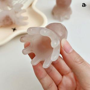 미니 머리 괄사 문어 지압기 두피 마사지 관리 다리