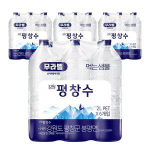 [코카콜라직영] 강원평창수 무라벨 2.0PET 6x4 / 24입 1529609