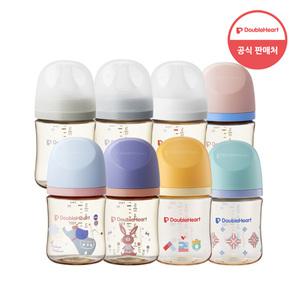 더블하트 모유실감 3세대 PPSU 젖병 160ml/240ml 트윈팩