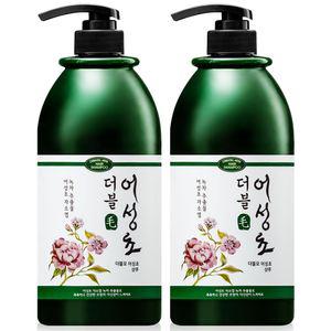 어성초 샴푸 두피 비듬샴푸 1000ml 2개 쿨링 사춘기 정수리 냄새 대용량 