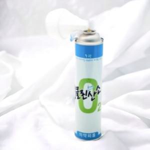 캔산소공급 휴대용 산소마스크 클린산소 (소/648ML) 산소통 공기캔 비상용 휴대산소