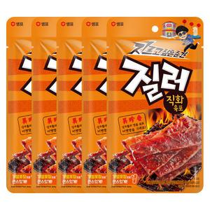 질러 직화육포, 45g, 5개