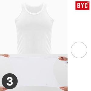 [BYC]BYC 남자여름런닝 쿨 기능성 민소매 흰런닝 백색 조끼 런닝구 편한