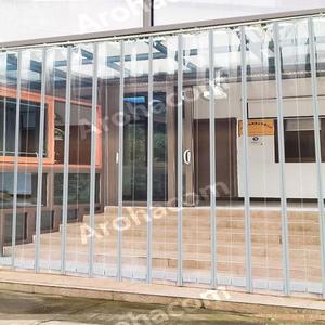 셀프흡입 소프트커튼 바람막이 겨울방풍에어컨 칸막이 가죽커튼 투명 PVC 플라스틱 업소용