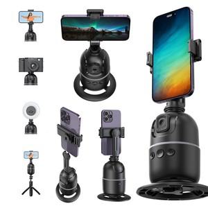 Auto Face Tracking Tripod No App Phone Camera Mount with Remote & Gesture Control Holder Rechargeabl