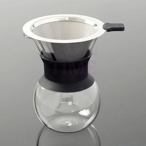 원더풀타임 커피필터 서버 세트 300ML 실리콘 초미세 스텐