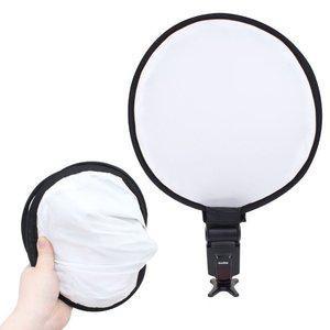 스트로보 플래시 라이트 소프트박스 40cm 카메라 조명 (WFHOJAU)