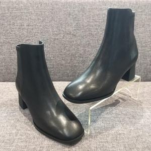 미셸by탠디 여성 5cm 스판 앵클 부츠 X23515 BL