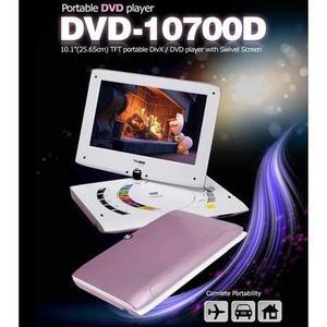 대화면 LED 휴대용DVD플레이어 25.65Cm(10.1형) 사이즈 buo8ㄹ9 최대9시간재생 고화질 1024X600 LED백라이트 16:9와이드 가정용 차량용 휴대용 캠핑용 휴가철 바캉스용품 어린이 학습용 어학용 영화감상 영업용