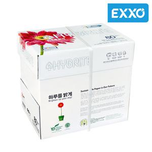 엑소 하이브라이트 A4 복사용지(A4용지) 80g 2500매 1BOX