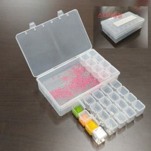 보석십자수 보관함 28p(2단)/비즈통/큐빅통