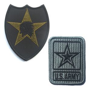 미2보병사단 패치 인디언 us army 미군 아파치 벨크로 자수 와펜 밀리터리 마크 찍찍이 미2사단