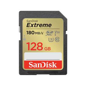 샌디스크 EXTREME SDXC 128GB Class10 SDXVA 4K 카메라 니콘 소니 캐논 네비게이션 메모리카드 SD카드 口