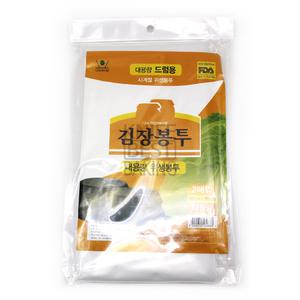 무독성 김장봉투 2매입 대용량 드럼용 위생 김치봉투 120X150cm