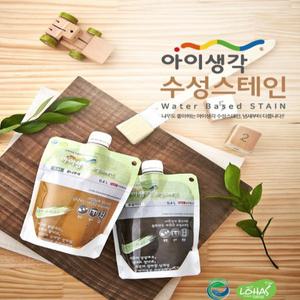 삼화페인트 아이생각 수성스테인 0.4L