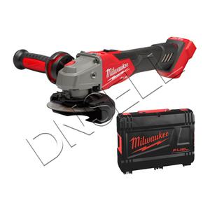 본체+케이스 포함/밀워키 M18 FSAGV125XB-0X0 충전 5인치 앵글 그라인더 베어툴 속도조절 전동공구