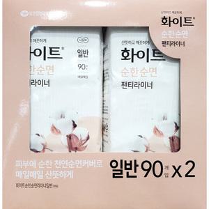 애니데이 매일 데일리 팬티라이너 생리대 총 180매