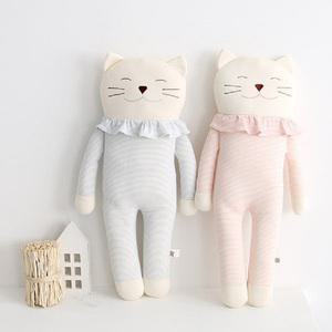 큐비앤맘 오가닉 고양이 인형