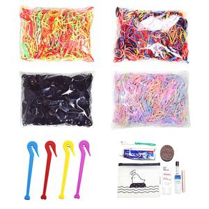 emollz shop 대용량 헤어끈 머리 고무줄 유아 어린이 아동 애기 초등학생 여아 머리끈