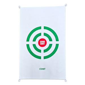 스윙 골프 타겟 골프천 스크린 천막 연습용 타켓 어프로치 표적 흰색(대)