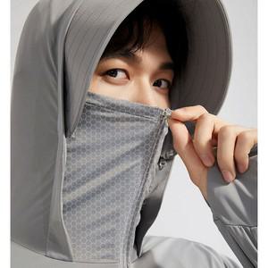 남녀공용 자외선차단 래쉬가드 아이스쿨 후드 햇빛차단 냉감원단 윈드브레이커 자켓 기능성 바람막이 간절기후드